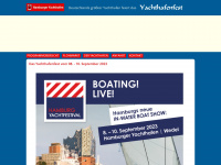 yachthafenfest.de Webseite Vorschau