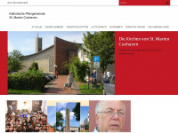 katholische-kirche-cuxhaven.de Webseite Vorschau
