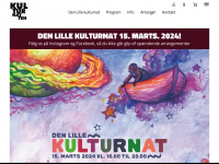 kulturnatten.dk Webseite Vorschau