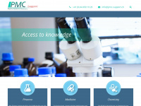 pmc-support.ch Webseite Vorschau