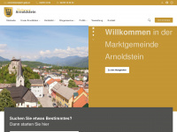 arnoldstein.gv.at Webseite Vorschau