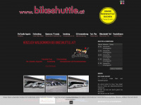 bikeshuttle.at Webseite Vorschau