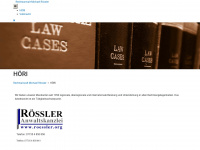 roessler.org Webseite Vorschau