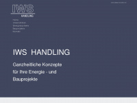 iws-handling.de Webseite Vorschau