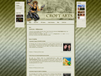 croft-arts.de Webseite Vorschau