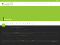 schnabel-werbung.de Webseite Vorschau