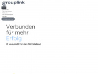 grouplink.de Webseite Vorschau