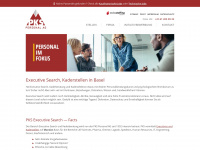 executive-search-basel.ch Webseite Vorschau