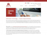 it-information-technology-jobs.ch Webseite Vorschau