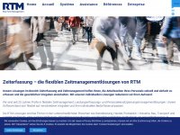 rtm.ch Webseite Vorschau
