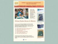 sunbookarts.com Webseite Vorschau