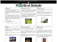 worldofbelushi.de Webseite Vorschau