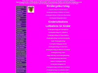 kindergeburtstagweb.com Webseite Vorschau