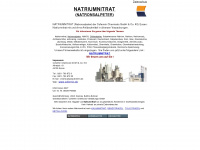 natriumnitrat.com Webseite Vorschau