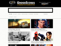 underscores.fr Webseite Vorschau