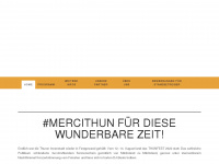 thunfest.ch Webseite Vorschau