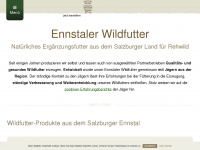 ennstaler-wildfutter.at Webseite Vorschau