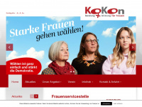 kokon-frauen.com Webseite Vorschau