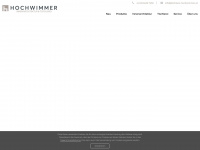 tischlerei-hochwimmer.at Webseite Vorschau