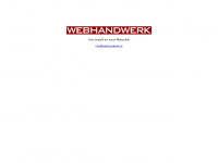 webhandwerk.at Webseite Vorschau