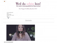 weilduschoenbist.de Webseite Vorschau