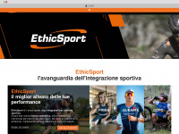 ethicsport.it Webseite Vorschau