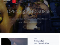 kinosursee.ch Webseite Vorschau