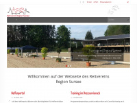 reitverein-region-sursee.ch Webseite Vorschau