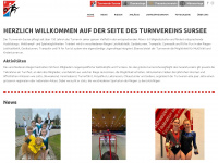 turnvereinsursee.ch Webseite Vorschau