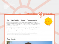 kinderbetreuung-sursee.ch Webseite Vorschau
