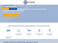 3d-activation.de Webseite Vorschau