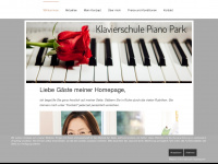 piano-park.de Webseite Vorschau