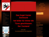 kegelcenter-dortmund.de Webseite Vorschau
