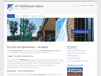 sv-holthausen-biene.com Webseite Vorschau