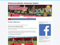 johannes-gebert.de Webseite Vorschau