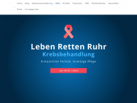 1000-leben-retten-ruhr.de Webseite Vorschau