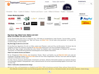 hansen24.de Webseite Vorschau