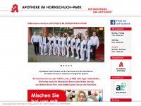 apotheke-im-hornschuch-park.de Webseite Vorschau