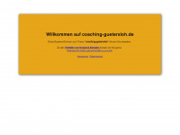 coaching-guetersloh.de Thumbnail