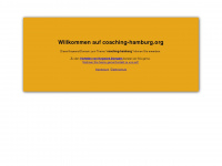 coaching-hamburg.org Webseite Vorschau