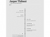 jasper-thibaut.de Webseite Vorschau