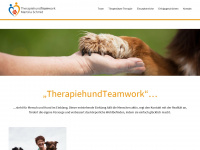 therapiehundteamwork.de Webseite Vorschau