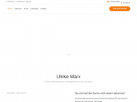 ulrike-marx.de Webseite Vorschau