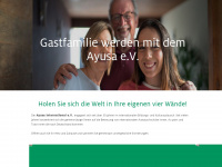 ayusa-germany.org Webseite Vorschau