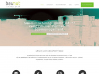 baumut.at Webseite Vorschau