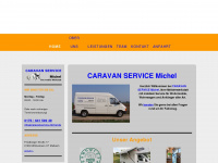 caravanservice-michel.de Webseite Vorschau