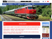 kzc.cz Webseite Vorschau