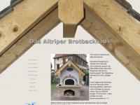 brotbackhaus-altrip.de Webseite Vorschau