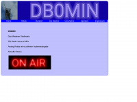 db0min.de Webseite Vorschau