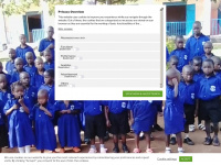 uganda-spende.de Webseite Vorschau
